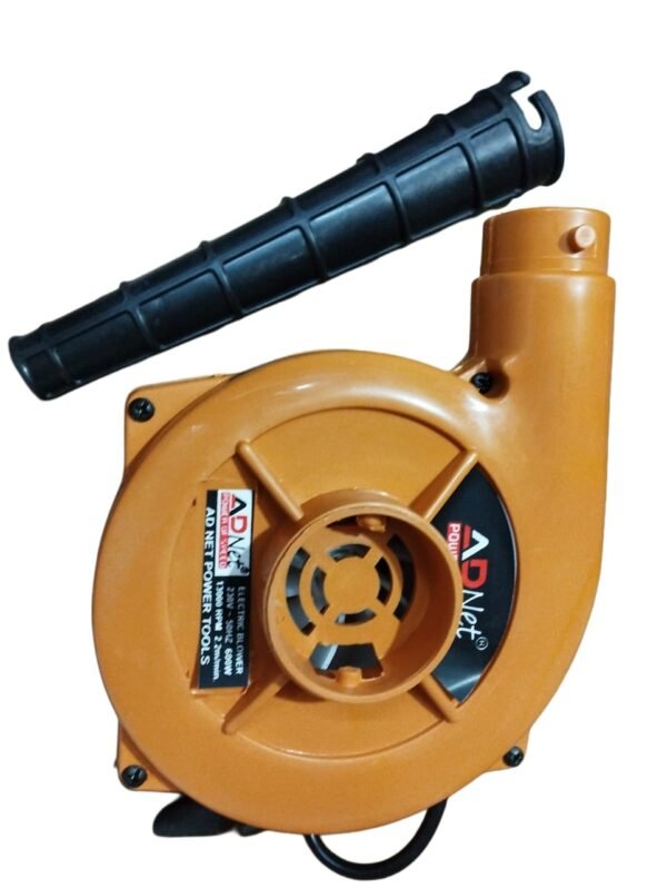 "Adnet High-Speed PC Electric Air Leaf Dust Blower for cleaning PCs, electronics, and general-purpose tasks, showcasing a durable and ergonomic design."